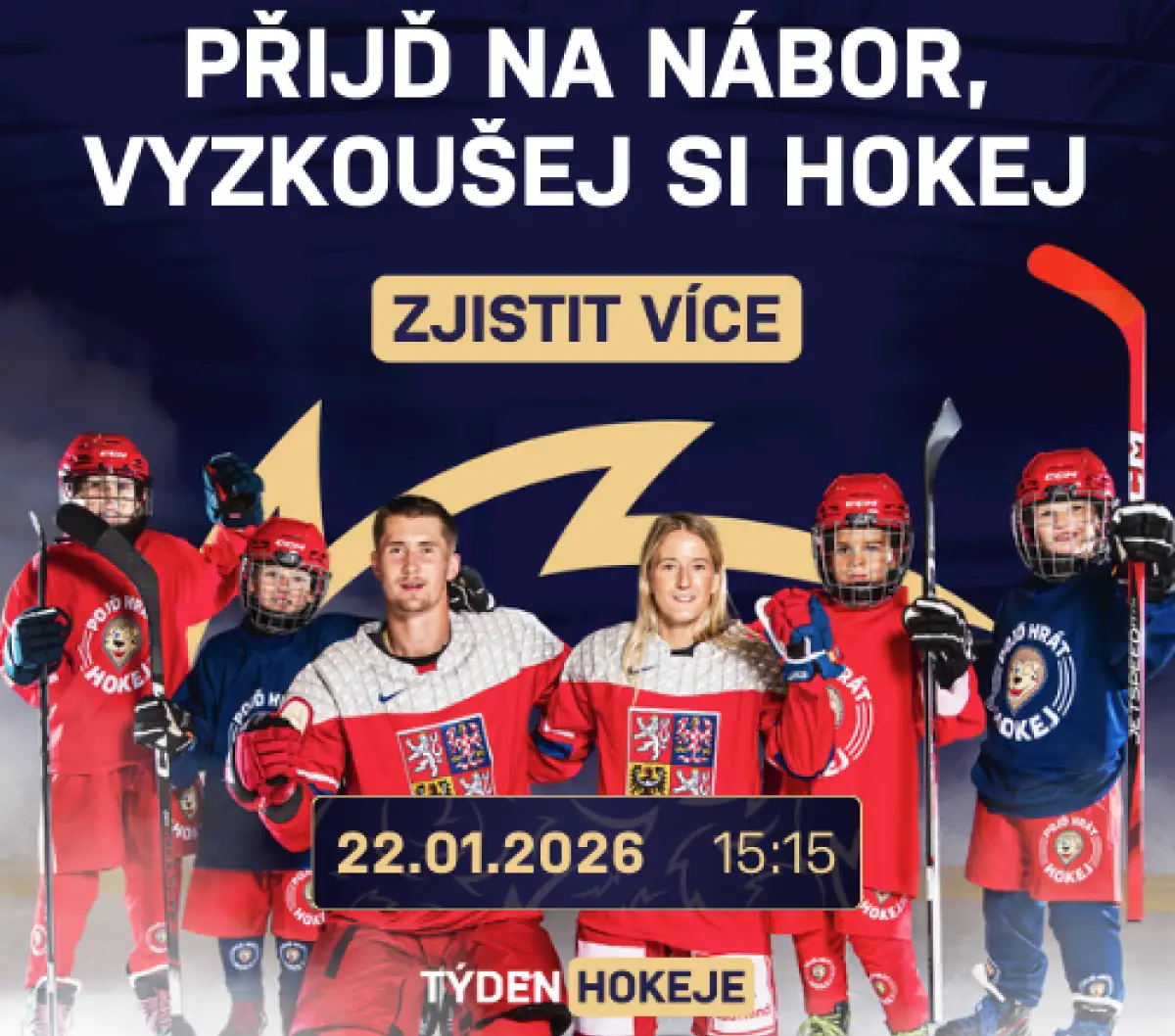 Pojď hrát hokej 22.1.2026