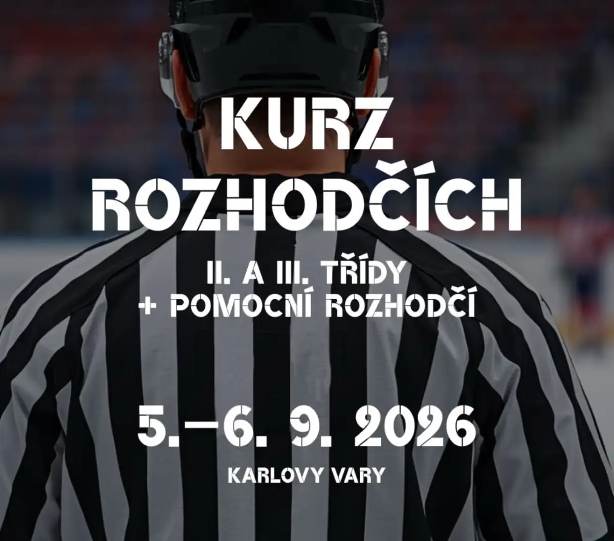 Kurz rozhodčích 5. - 6.9.2026