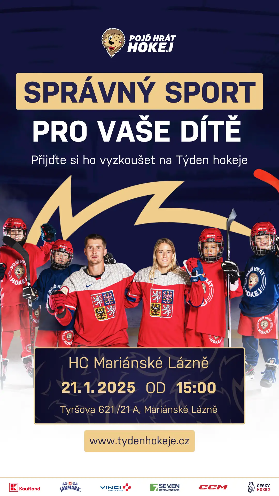 Pojď hrát hokej 21.1.2025